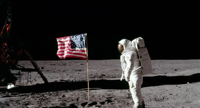 Apollo 11 astronauts planted a flag on the moon on July 20, 1969.NASA