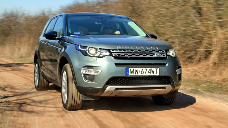 Land Rover Discovery Sport do teatru i w błoto test