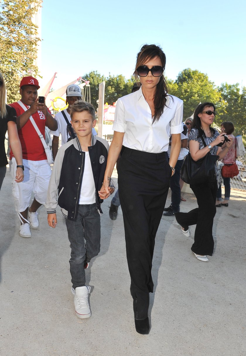 Romeo Beckham dla Burberry