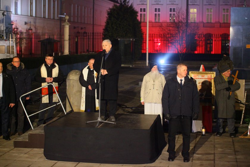 Obchody miesięcznicy smoleńskiej.