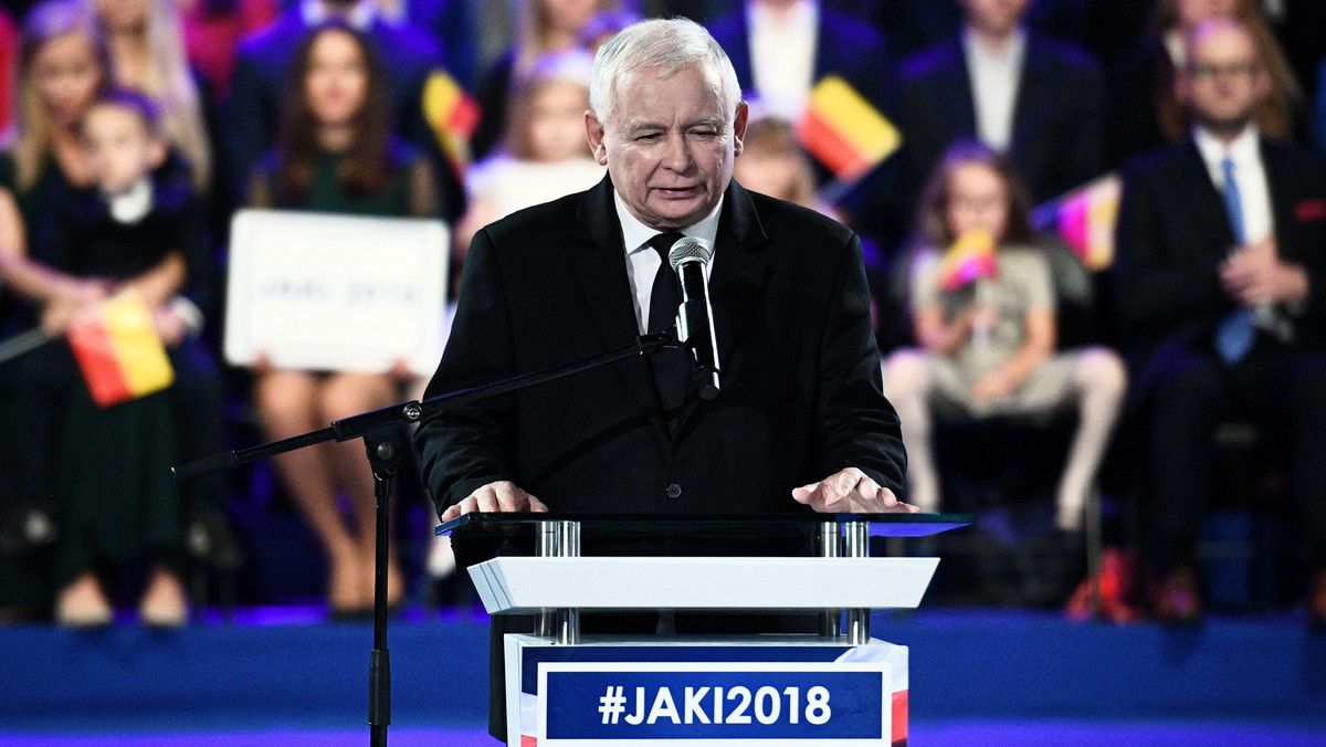 Kaczyński: Warszawa osiągnęła dno