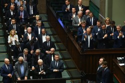 Sejm przyjął uchwałę dot. naruszenia polskiej przestrzeni powietrznej. "Stanowczy sprzeciw"