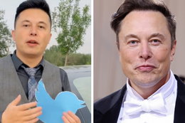 Elon Musk chce poznać swojego chińskiego sobowtóra Yilonga Ma. O ile nie jest to deepfake