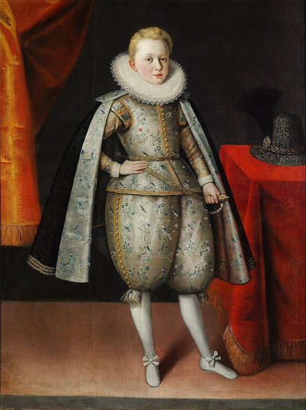 Portret królewicza Władysława 1605 r, nieznany polski malarz