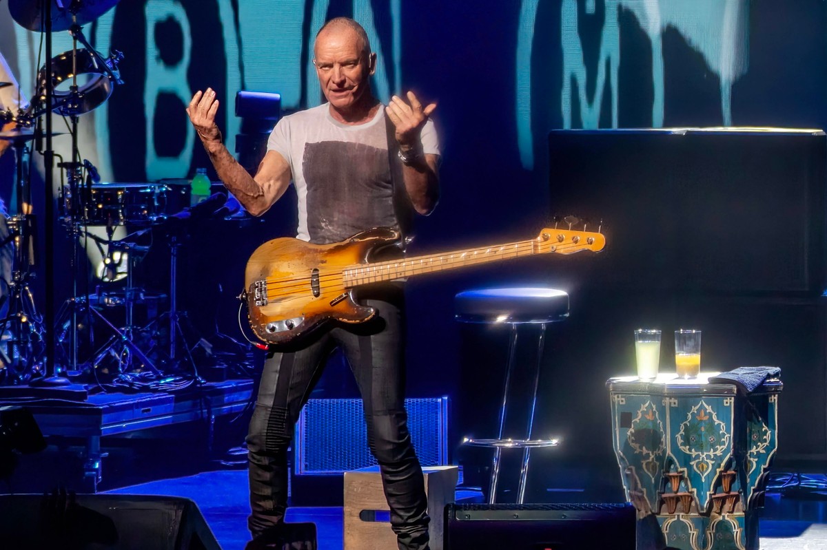 Sting Performs At The Hard Rock Live in Hollywood Florida