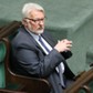 Na zdjęciu: minister spraw zagranicznych Witold Waszczykowski na sali obrad Sejmu. Fot. Paweł Supernak/PAP