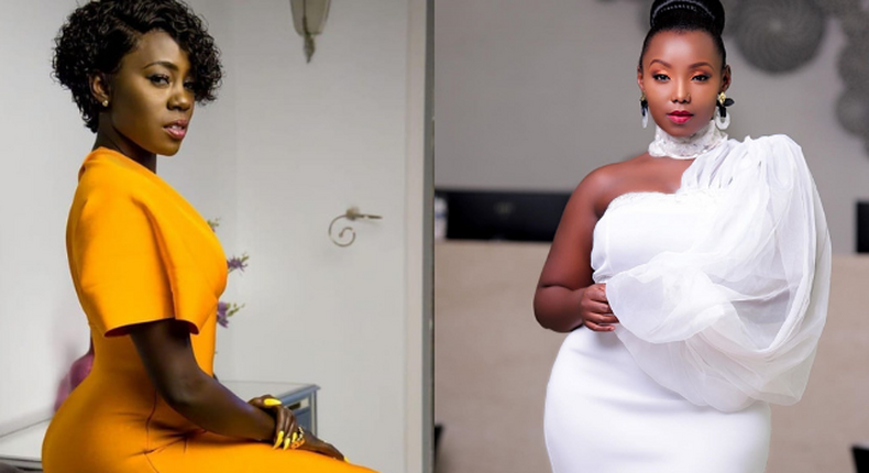 Akothee with Kate Actress 