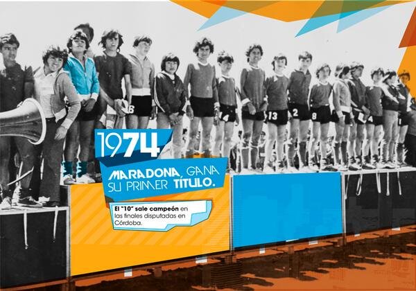 Młodzieżowy turniej w 1974 roku, podczas którego poznali się Castellani i Maradona. Diego wygrał wówczas swoje pierwsze trofeum.