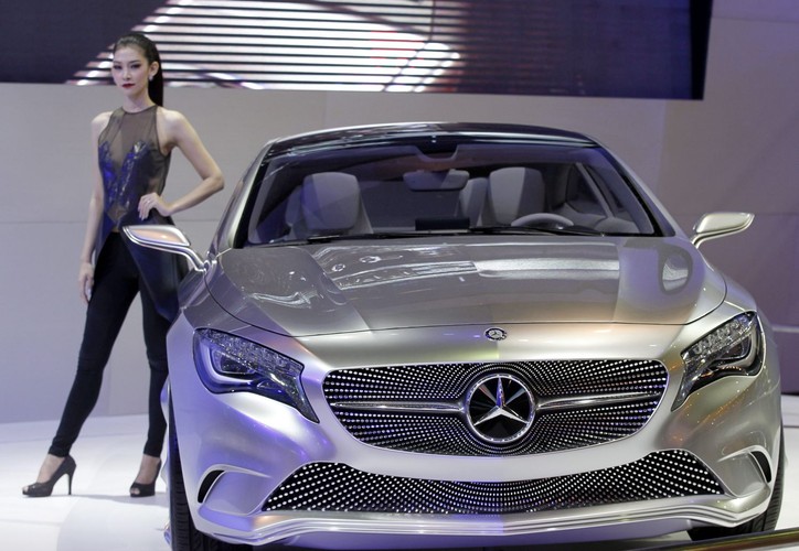 Salon samochodowy w Tajlandii