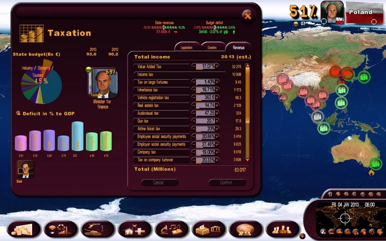 Masters of the World: Geo-Political Simulator 3