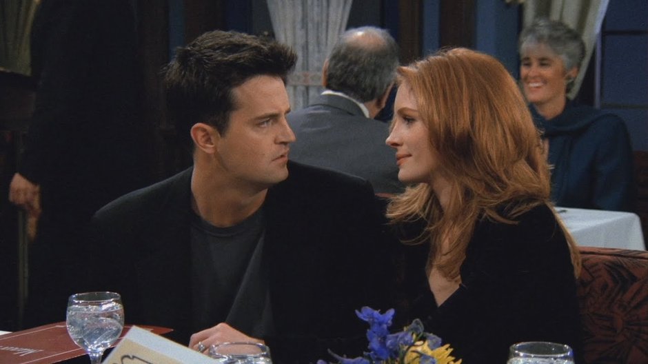 "Przyjaciele": Julia Roberts i Matthew Perry