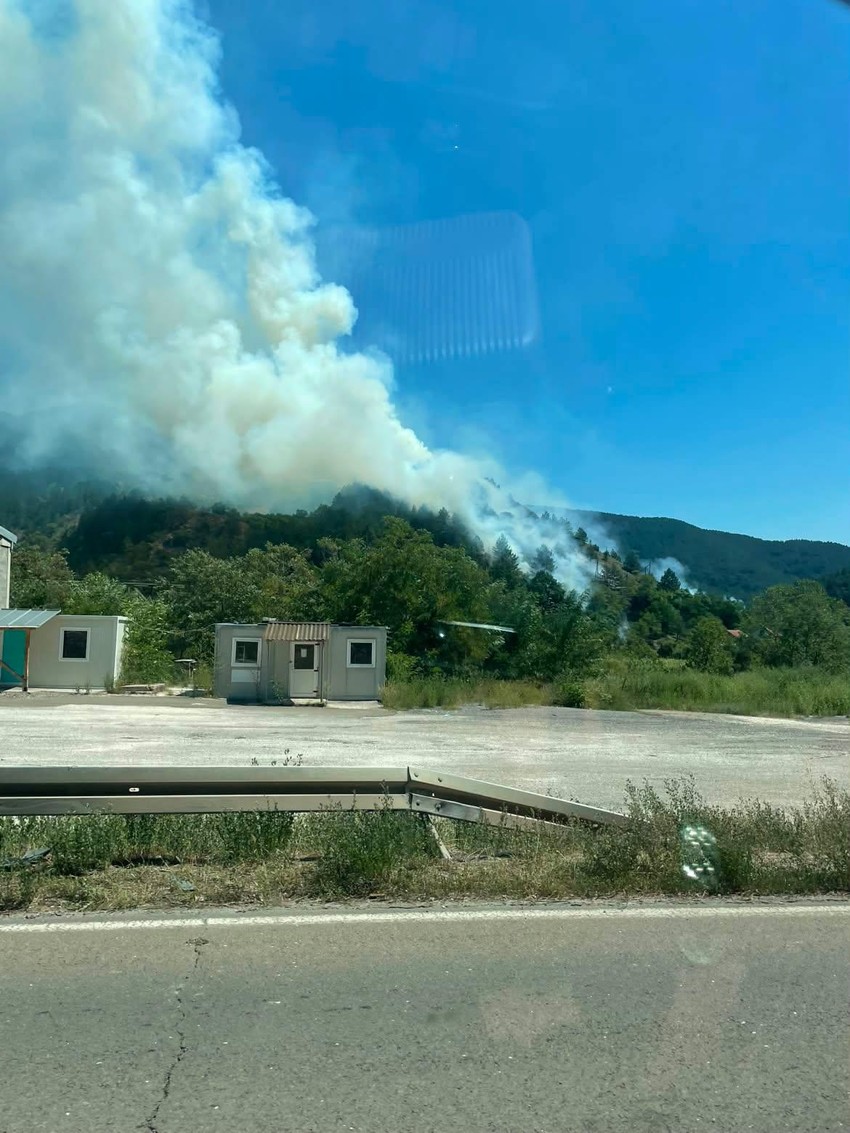 Požar u dolini Ibra