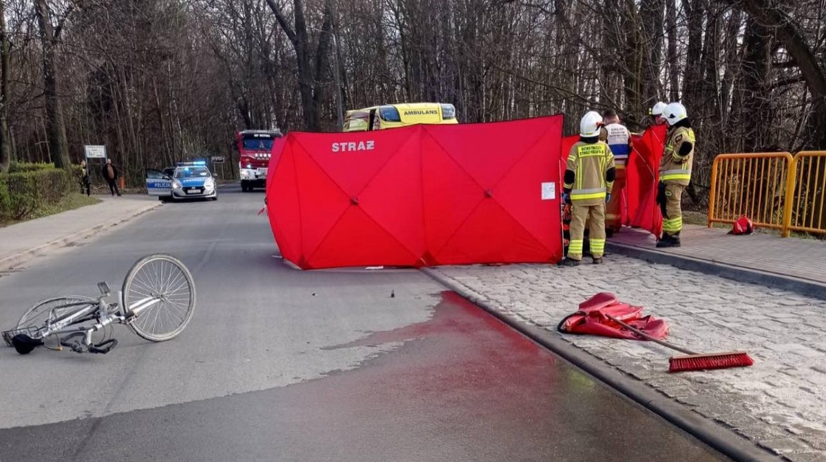 Tragedia na Dolnym Śląsku. 53-latek zginął po zderzeniu z motocyklem