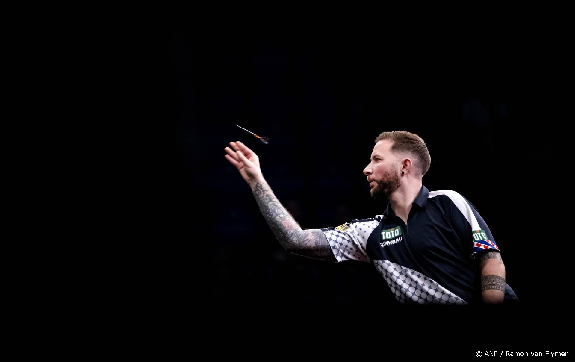 Nederlands onderonsje op WK darts: Noppert klopt Van der Velde met 3-1