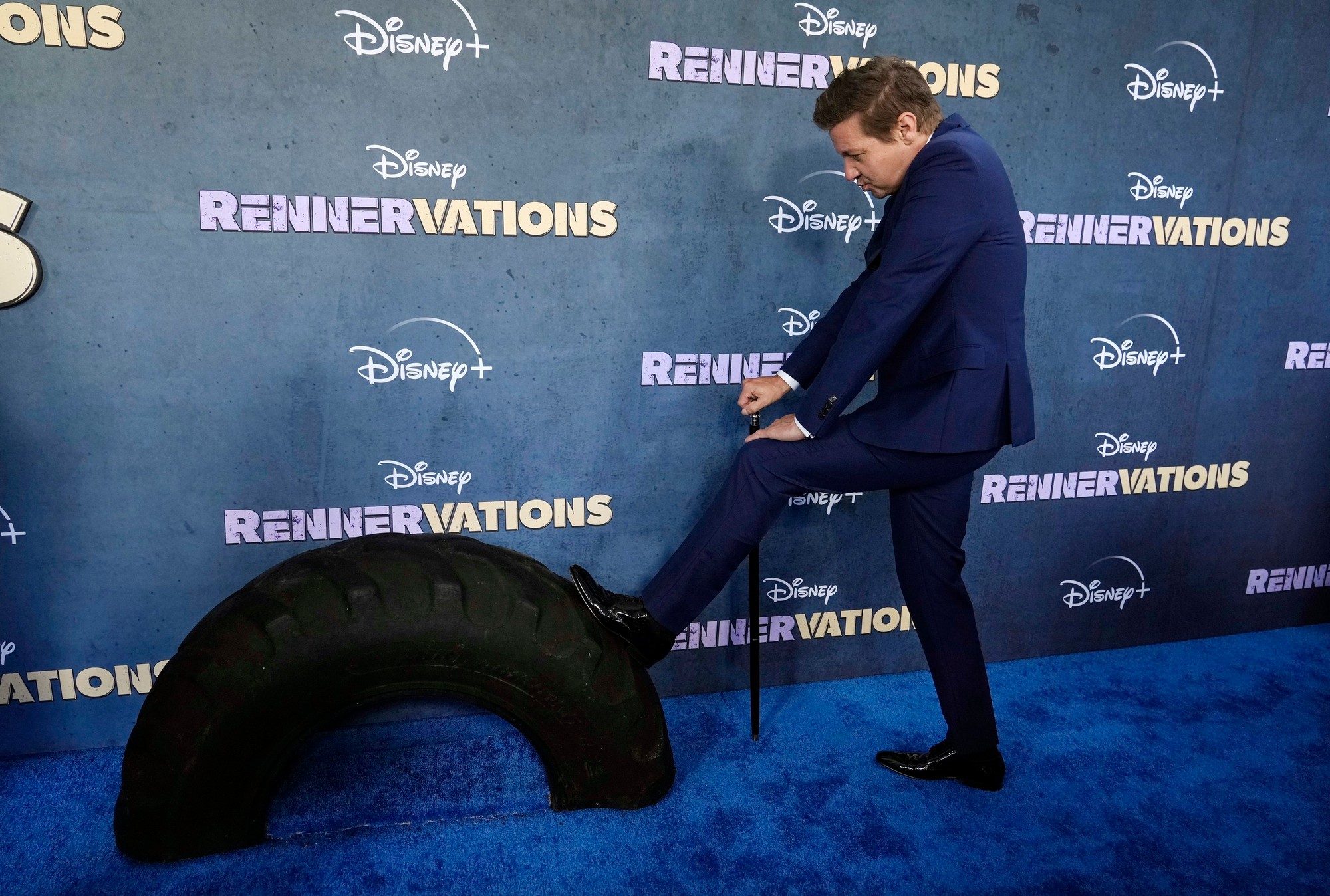 Americký herec Jeremy Renner.
