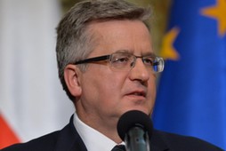 WARSZAWA PREZYDENT KOMOROWSKI KONFERENCJA