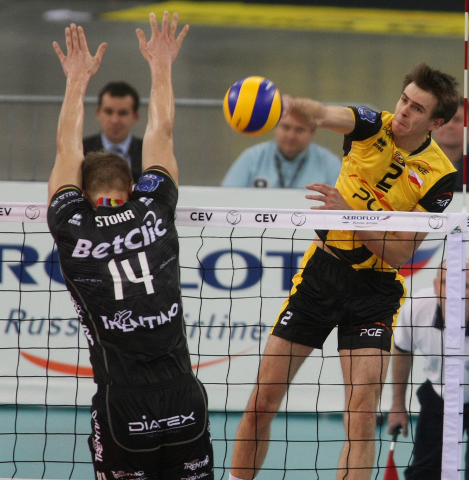 Skra - Trentino: Mariusz Wlazły (P)