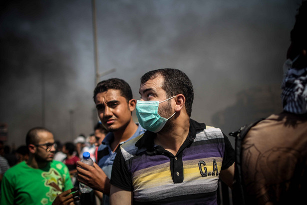 Manifestacje zwolenników Bractwa Muzułmańskiego w Egipcie