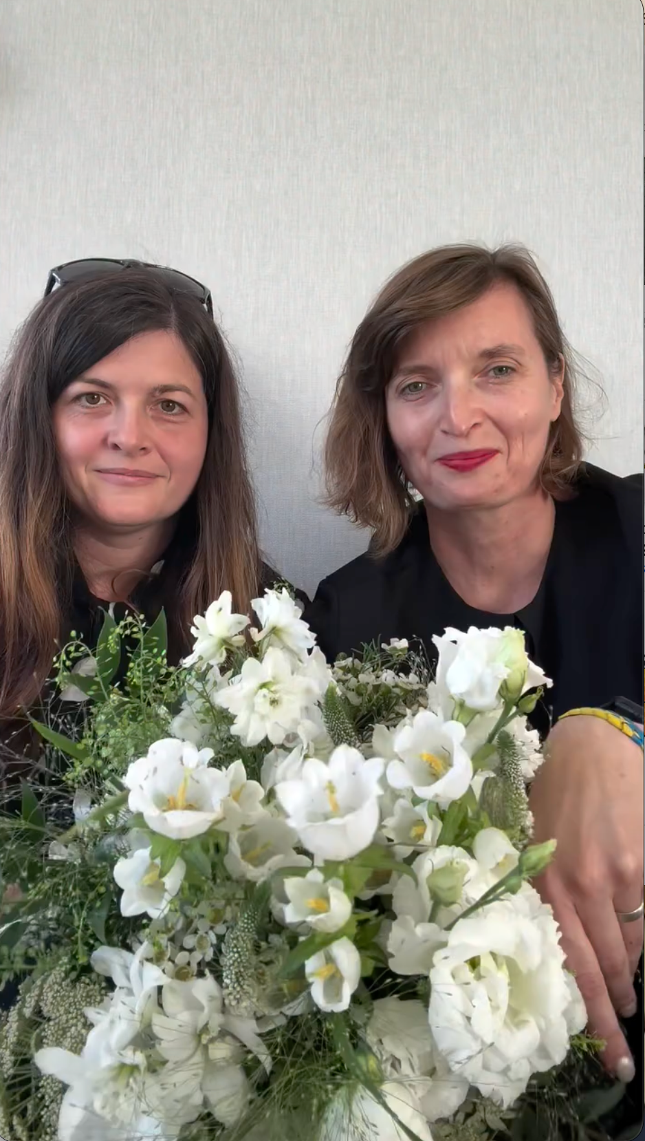 Lucia Plaváková s manželkou. 