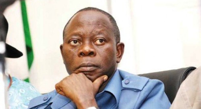 Governor Adams Oshiomhole of Edo State