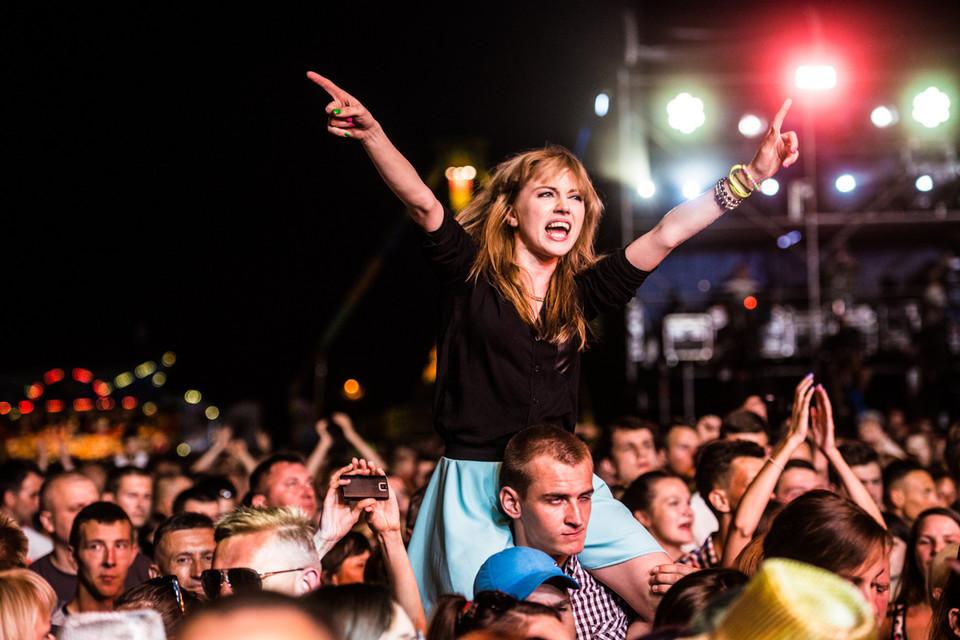 Ostróda 2014 - 19. Festiwal Muzyki Tanecznej - zdjęcia publiczności