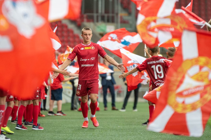 Prezentacja drużyny Widzewa na sezon 21 22