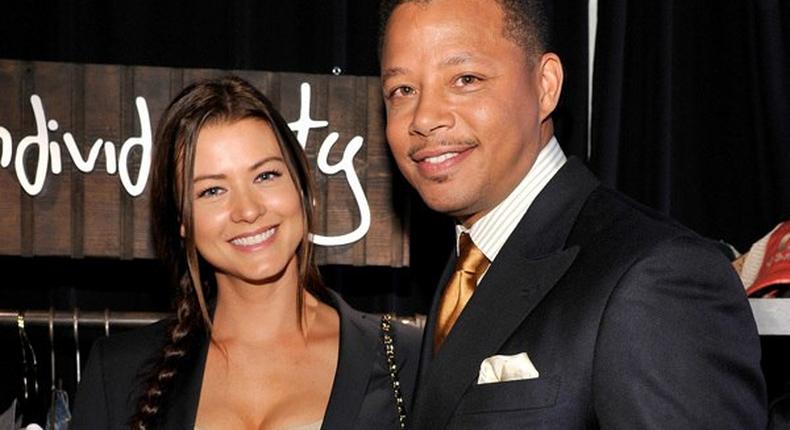 Michelle Ghent and Terrence Howard before their split