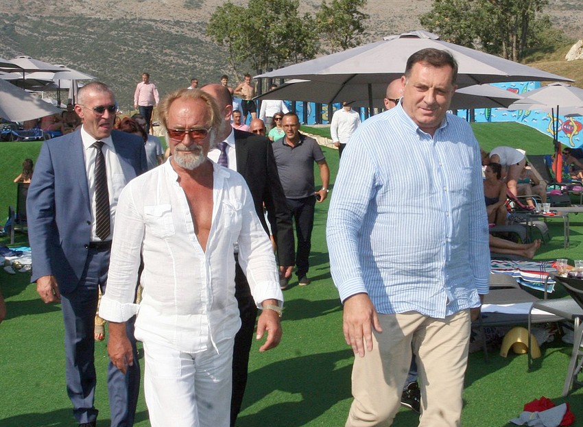 Rodoljub Drašković i Milorad Dodik