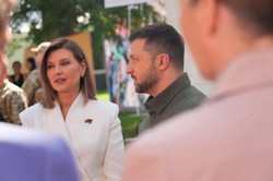 Para prezydencka Ukrainy w Święto Niepodległości. "Dla naszych polskich przyjaciół"