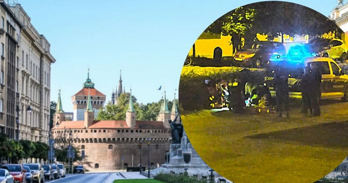 Dramatyczna walka o życie w centrum Krakowa: Strażnicy miejscy w akcji