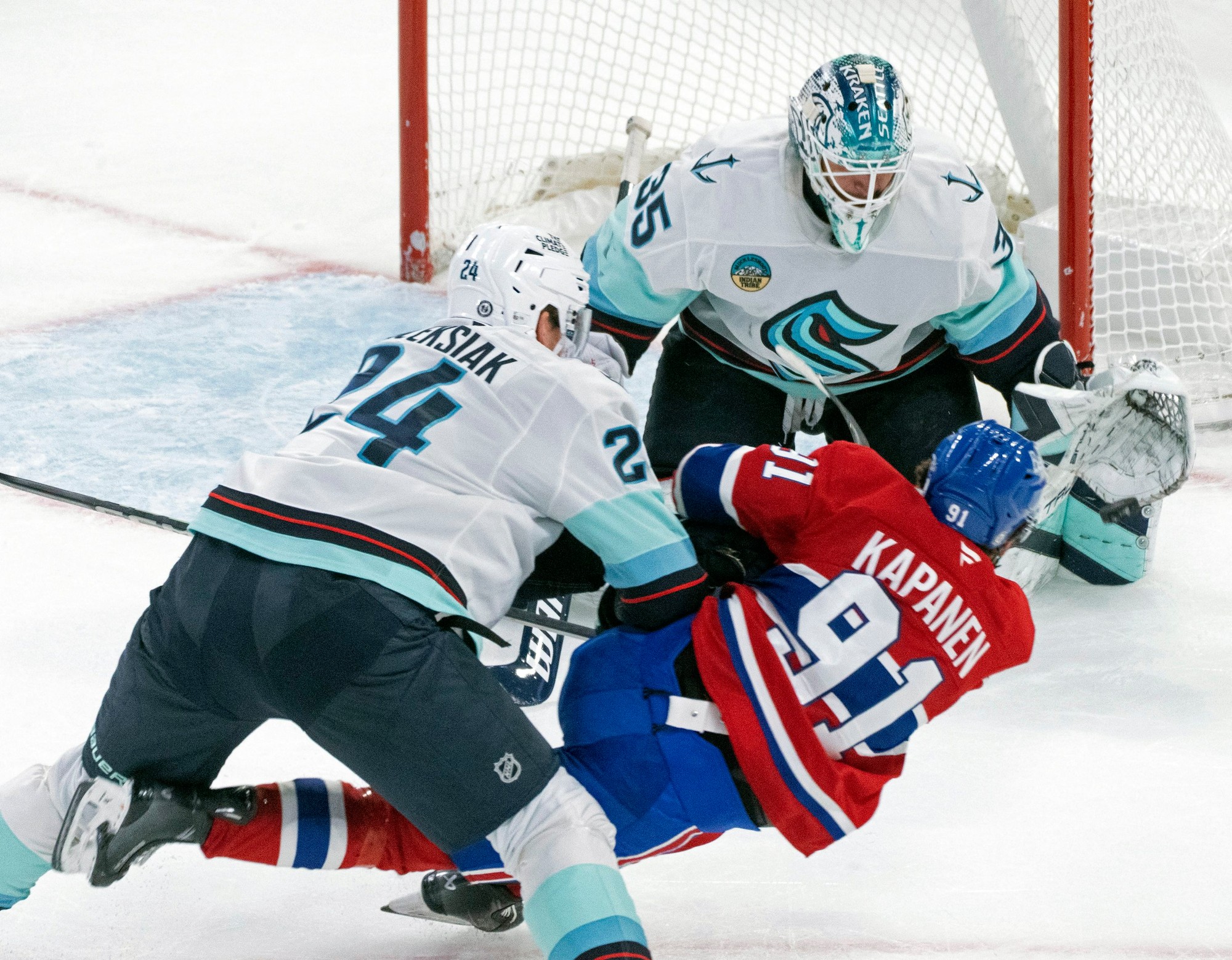 Zápas NHL: Montreal Canadiens - Seattle Kraken.
