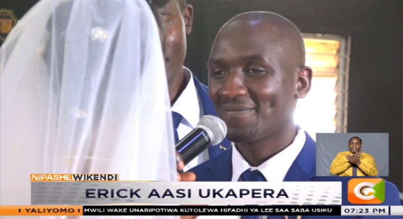 Citizen TV journalist weds longtime girlfriend [Citizen TV]