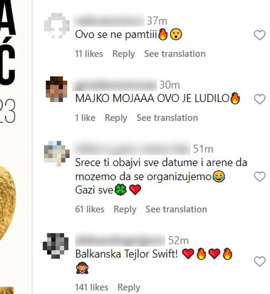 Komentari ispod objave