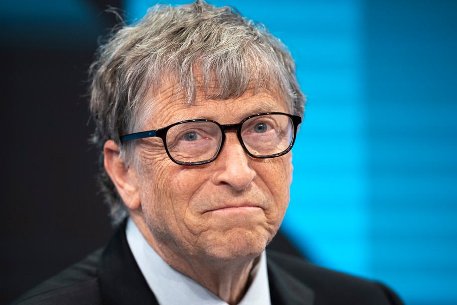 Miliarder Bill Gates jest drugim najbogatszym człowiekiem na świecie