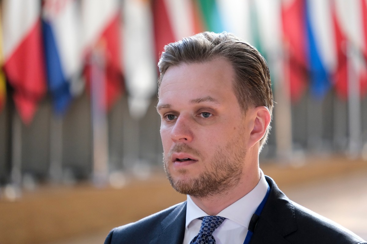 Gabrielius Landsbergis, minister spraw zagranicznych Litwy