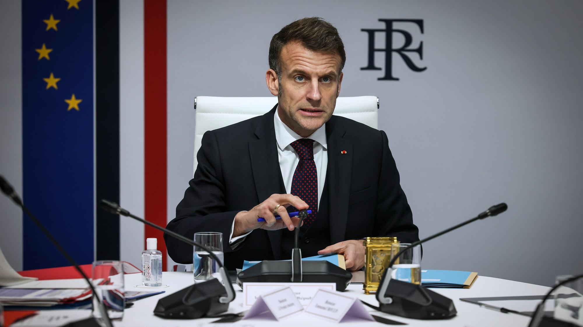 Francúzsky prezident Emmanuel Macron.