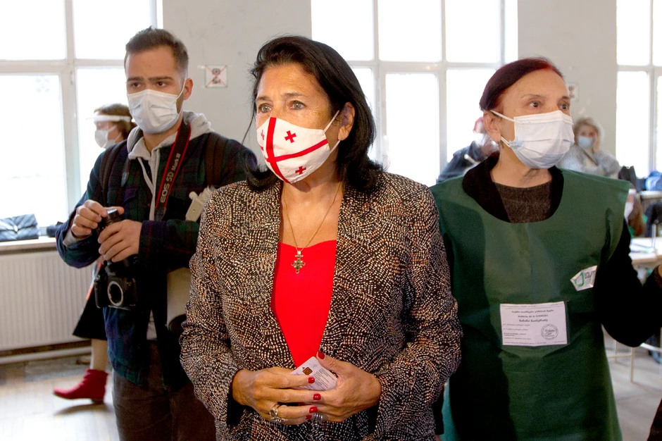 Predsednica Salome Zurabišvili