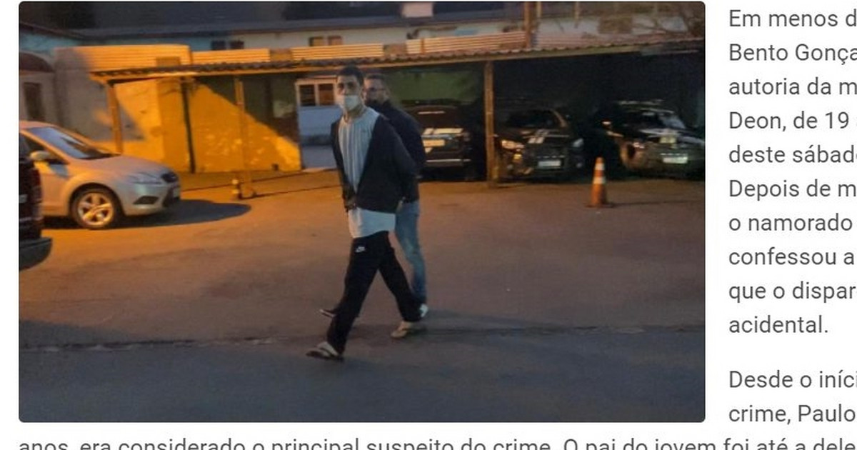Brazilia.  Tânărul de 19 ani a împușcat-o pe fată.  Tatăl i-a predat fiul său poliției