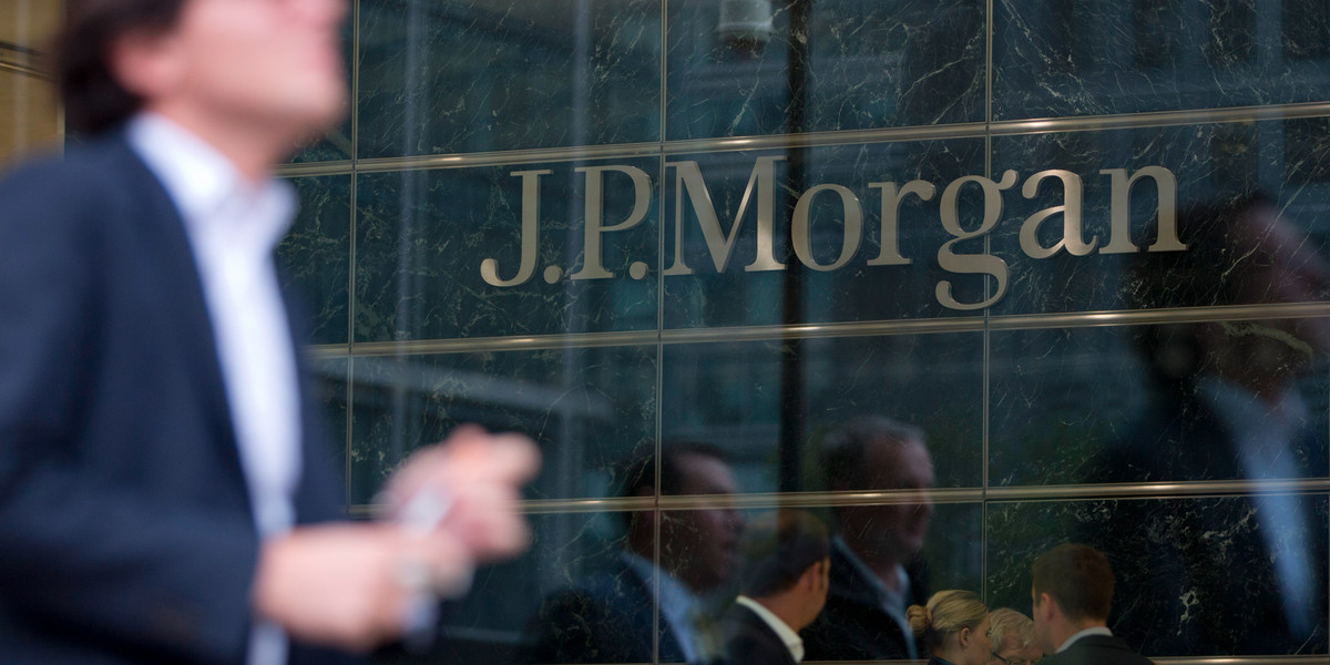 JP Morgan's office in London.
