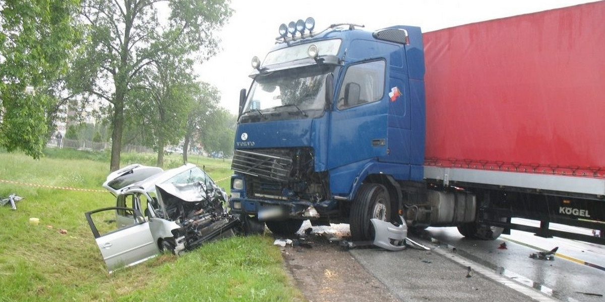 Kierowca tira rozjechał kobietę