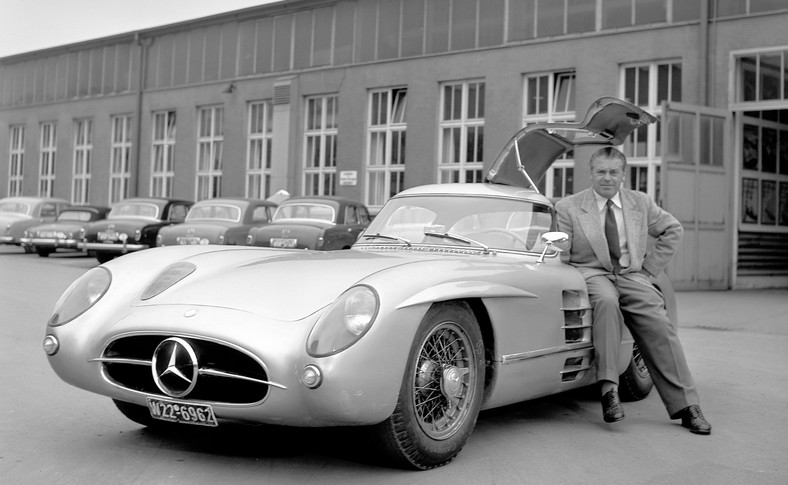 Mercedes 300 SLR Uhlenhaut Coupe by its designer Rudolph Uhlenhaut