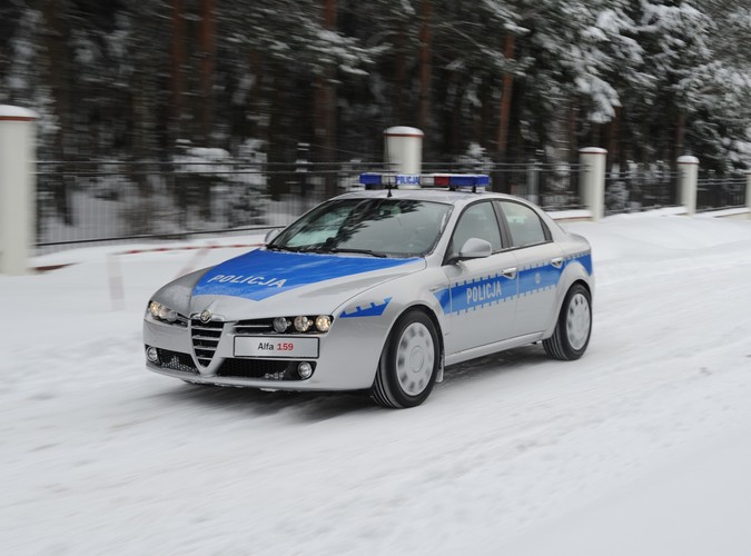 Alfa Romeo - nowa broń policji