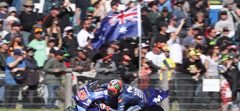 Moto GP: Fatalna passa Yamahy przerwana. Vinales wygrywa w Australii