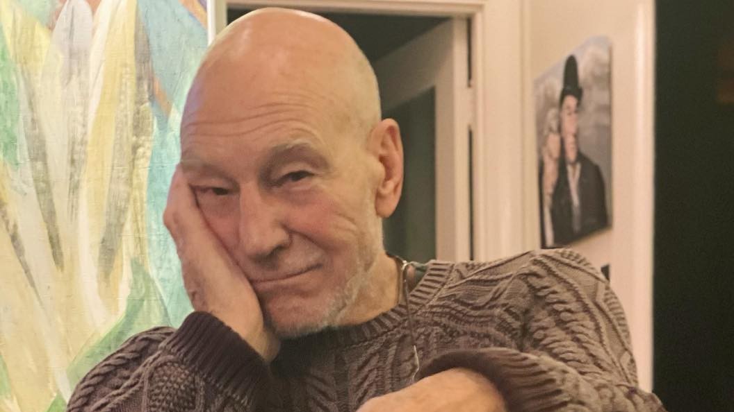 Britský herec Patrick Stewart.