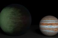 Kepler- 7b jest 1,5 raza większy od Jowisza. Model stworzony ze zdjęć teleskopów Keplera i Spitzera. źródło: NASA/JPL-Caltech/MIT