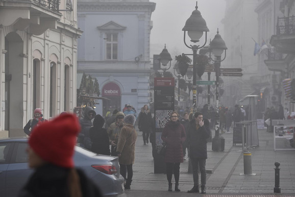 Slika broj 1358138. ŠTA ĆE TEK BITI KADA KRENE GREJNA SEZONA Očajan kvalitet vazduha u Beogradu već sada, najgore na OVIM lokacijama