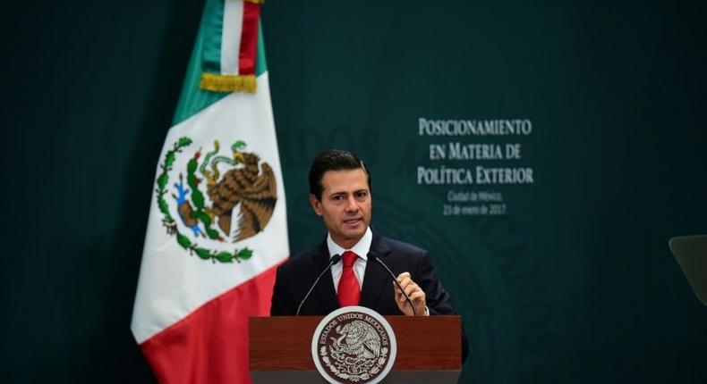 Mexican President Enrique Pena Nieto said he is willing to renegotiate trade deals and other aspects of bilateral ties with US President Donald Trump