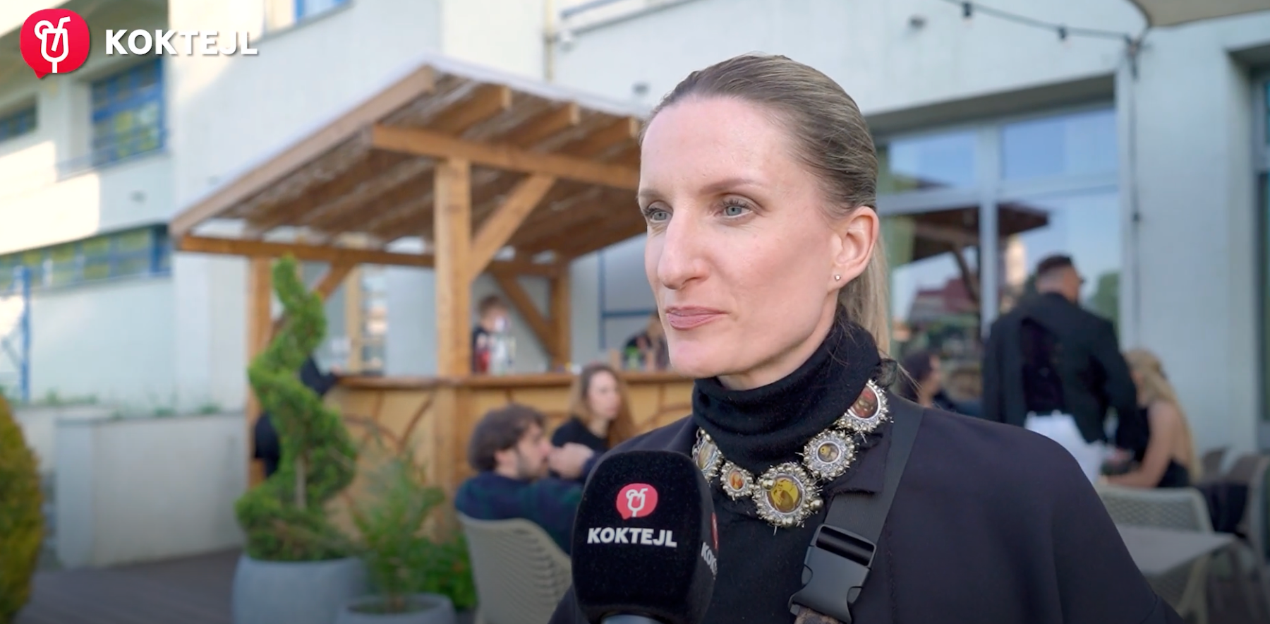 Moderátorka Adela Vinczeová.