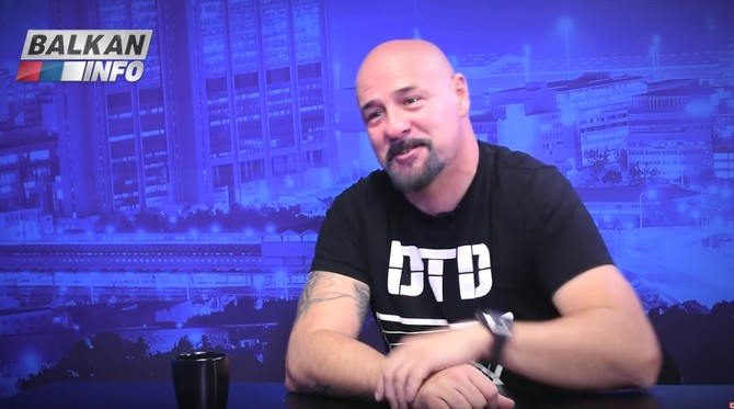 Gru u emisiji Balkan Info