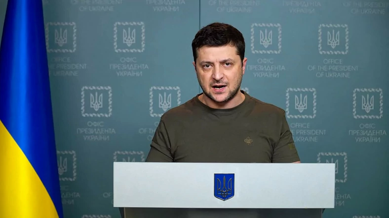 Wołodymyr Zełenski — prezydent Ukrainy